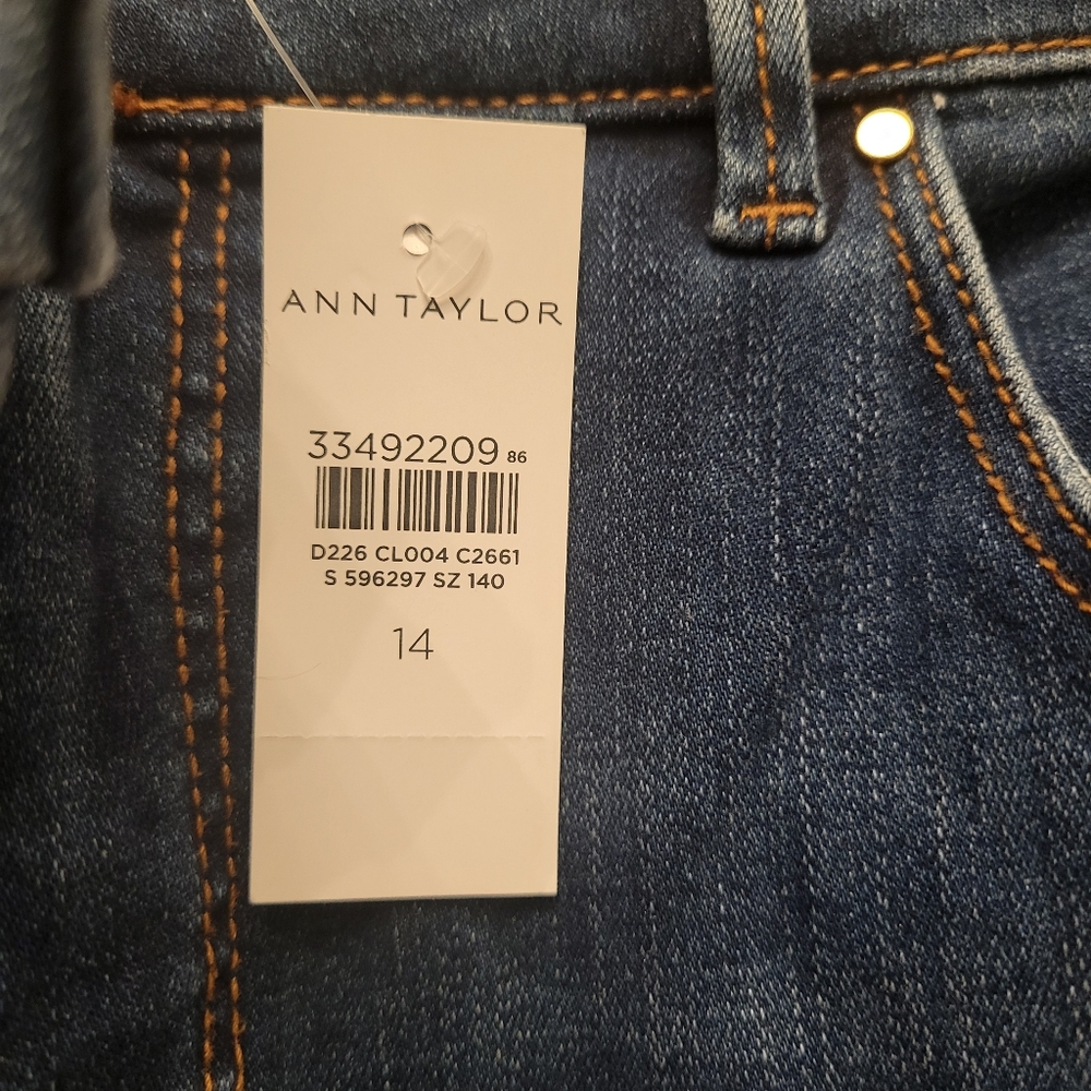 Ann Taylor Women's Dark Blue Jeans